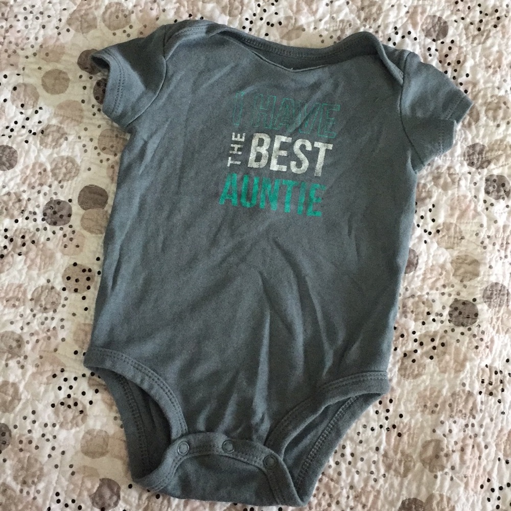 Carter's Best Auntie Onesie